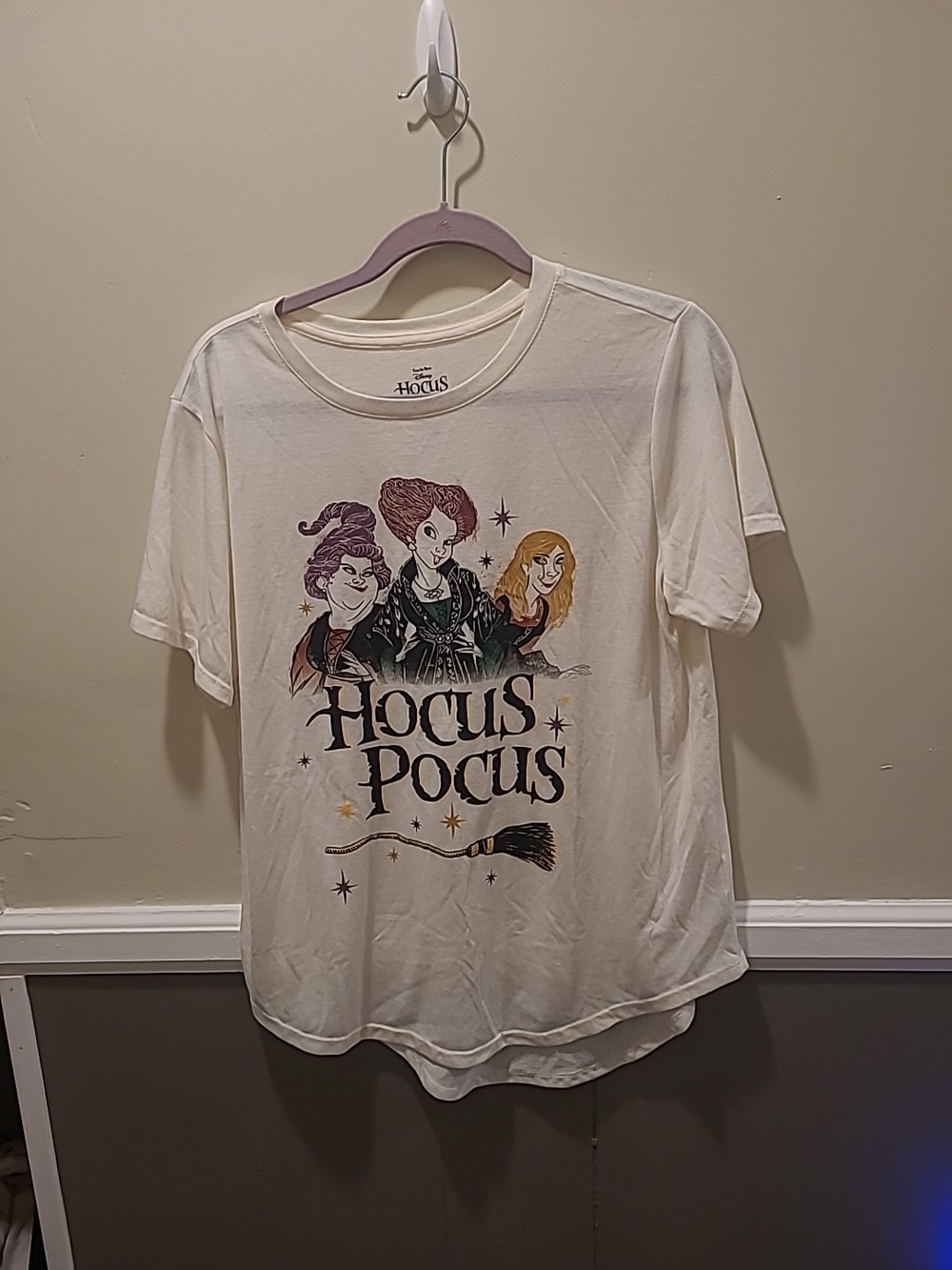 Hocus Pocus Sanderson Sisters Graphic T-Shirt Witchy Halloween Tee Juniors XXL
